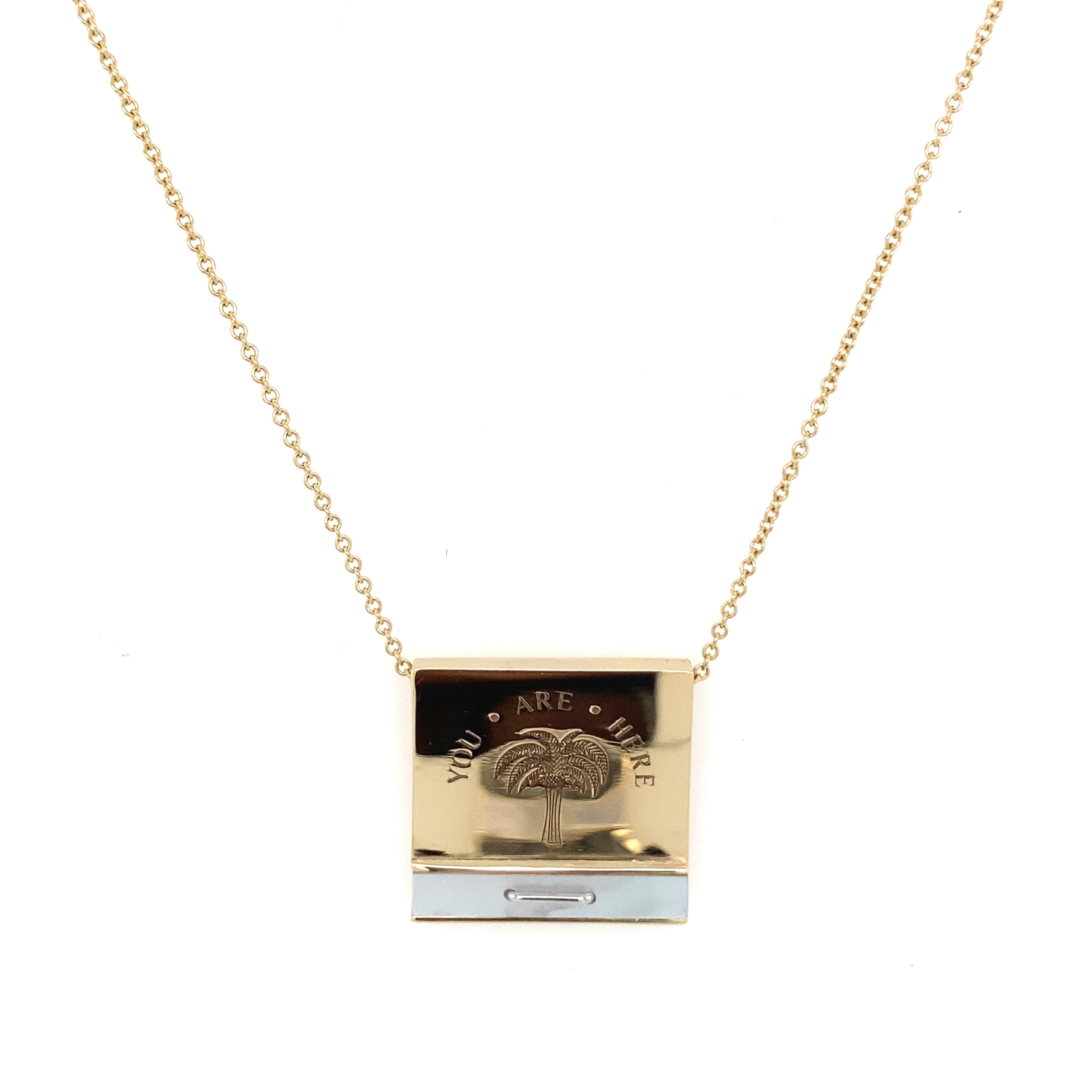 Signature Classic Matchbook Pendant