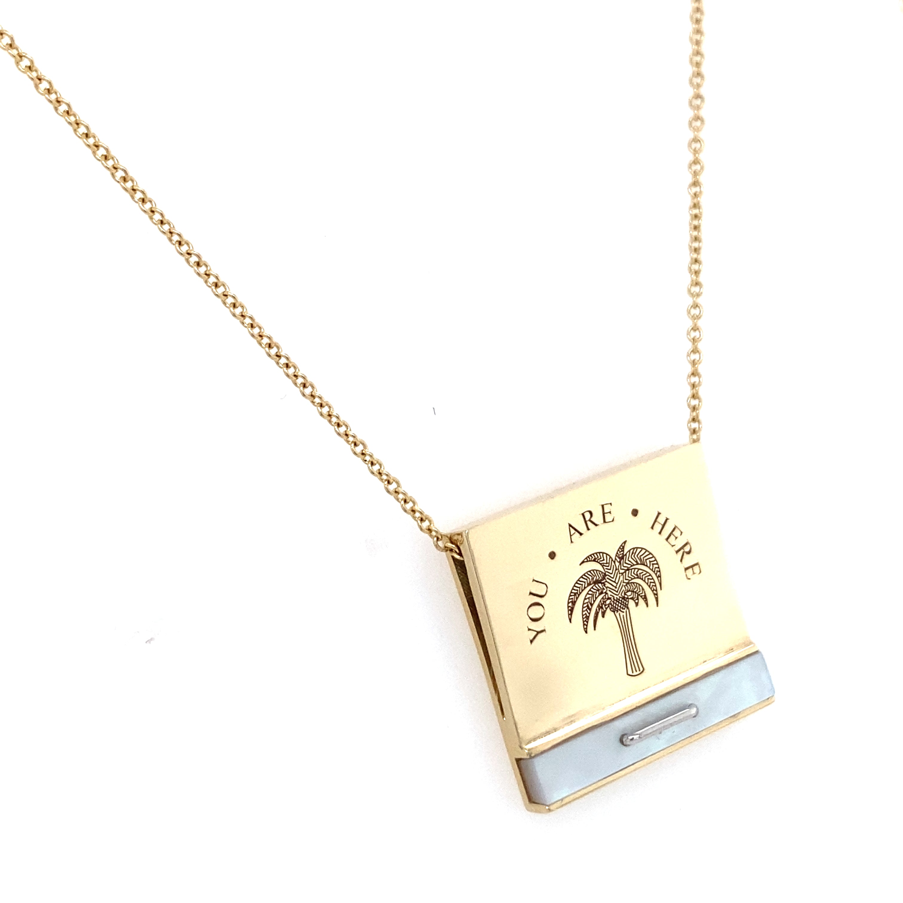 Signature Classic Matchbook Pendant