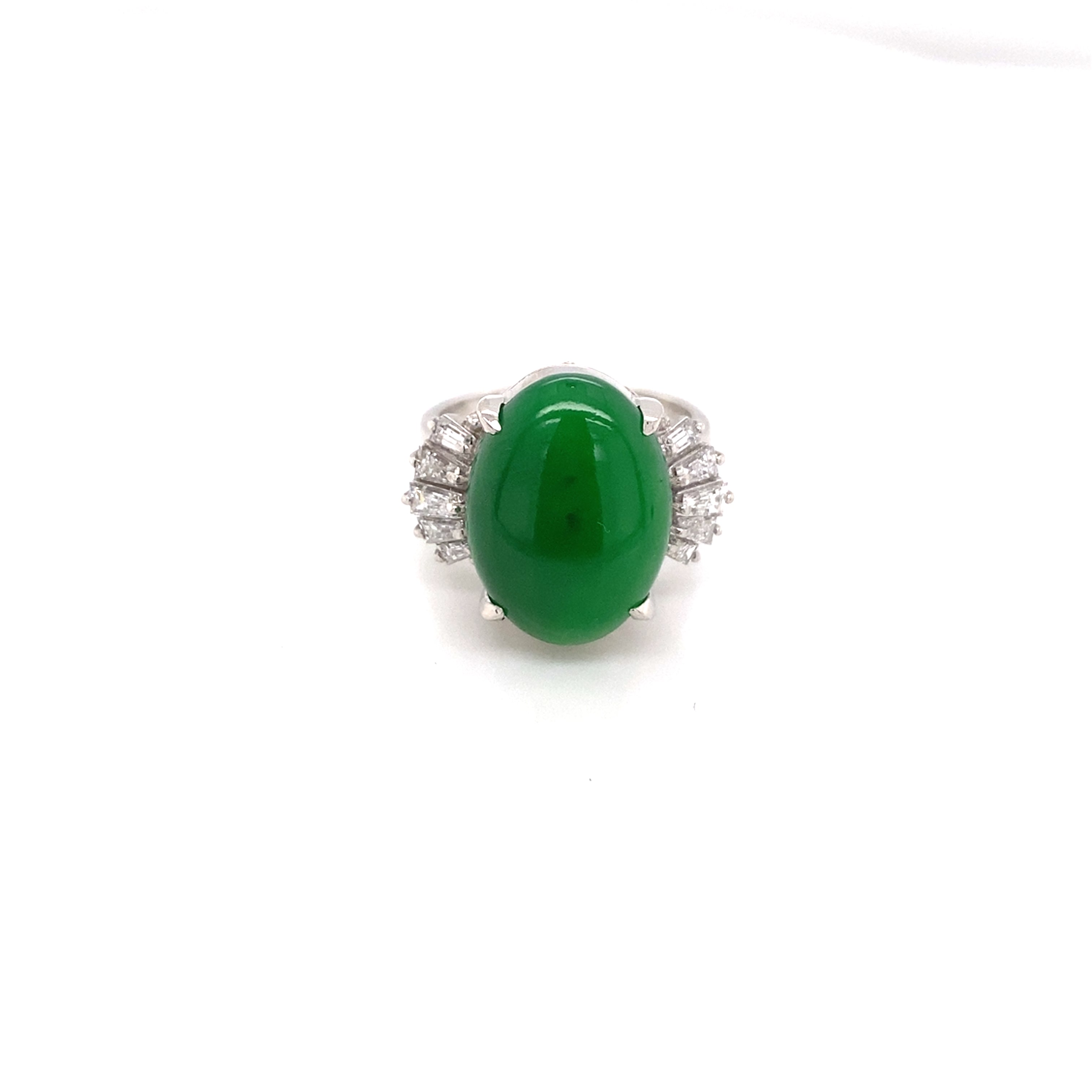 VINTAGE IMPERIAL JADE RING