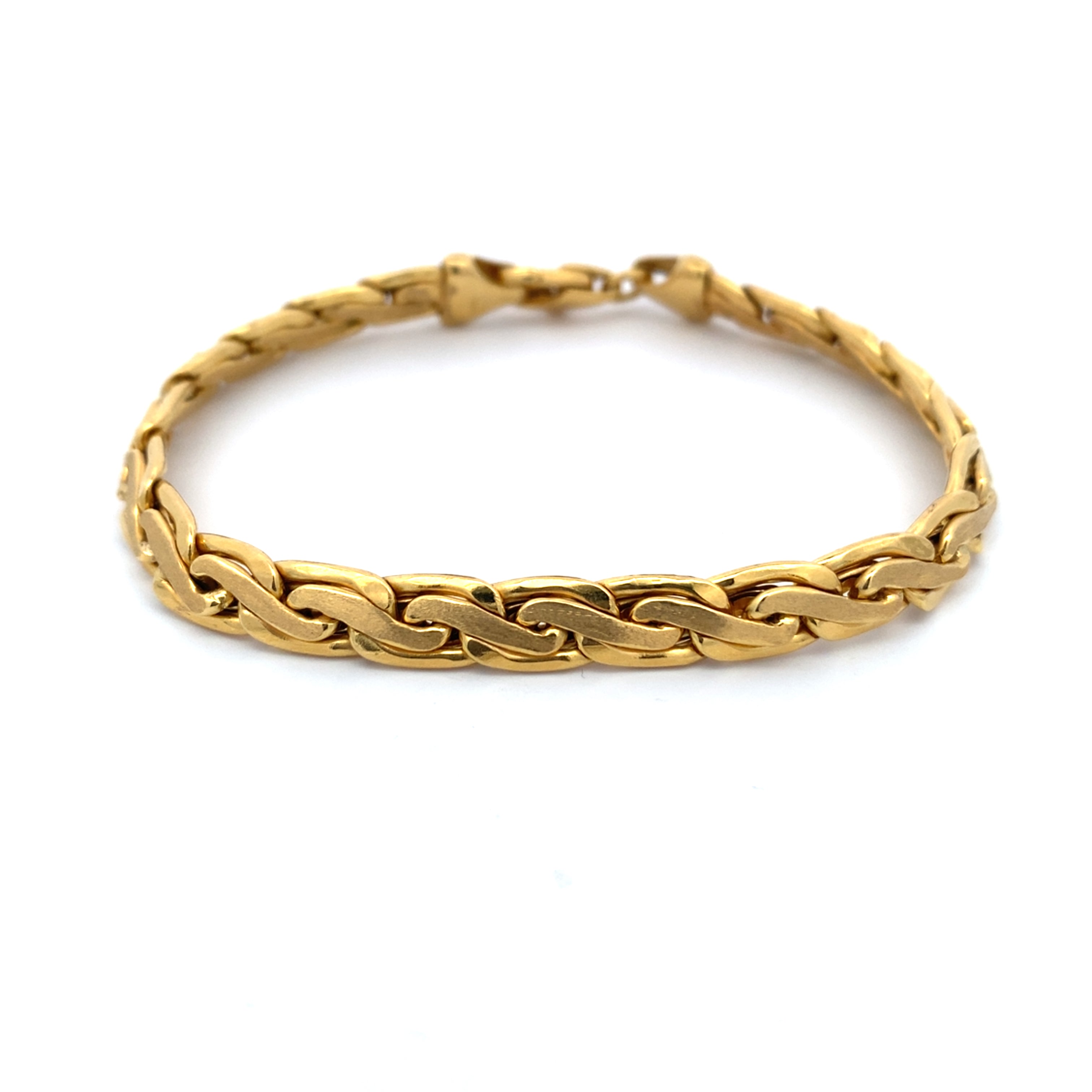 Vintage Wave Motif Bracelet