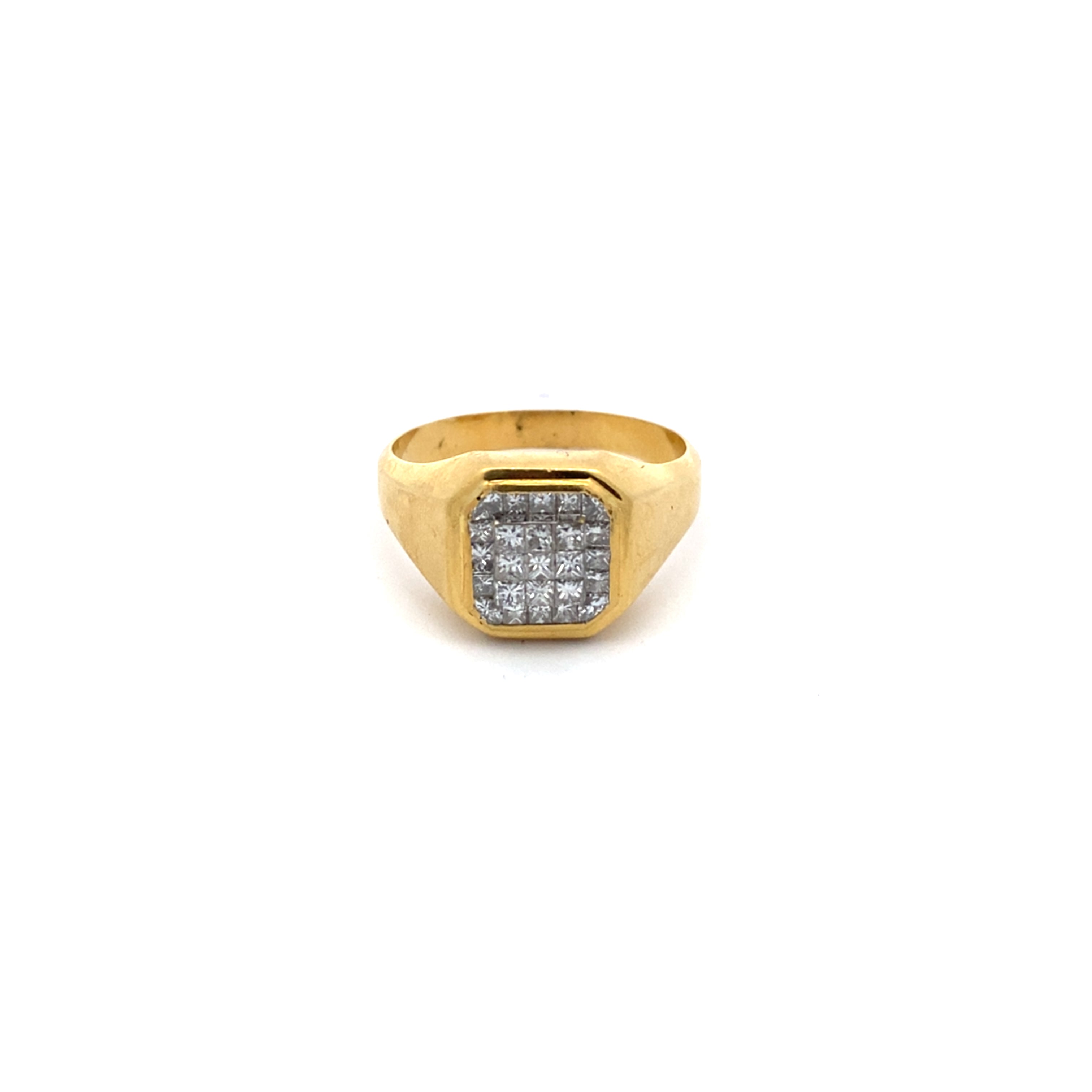 Vintage Princess Cut Diamond Ring