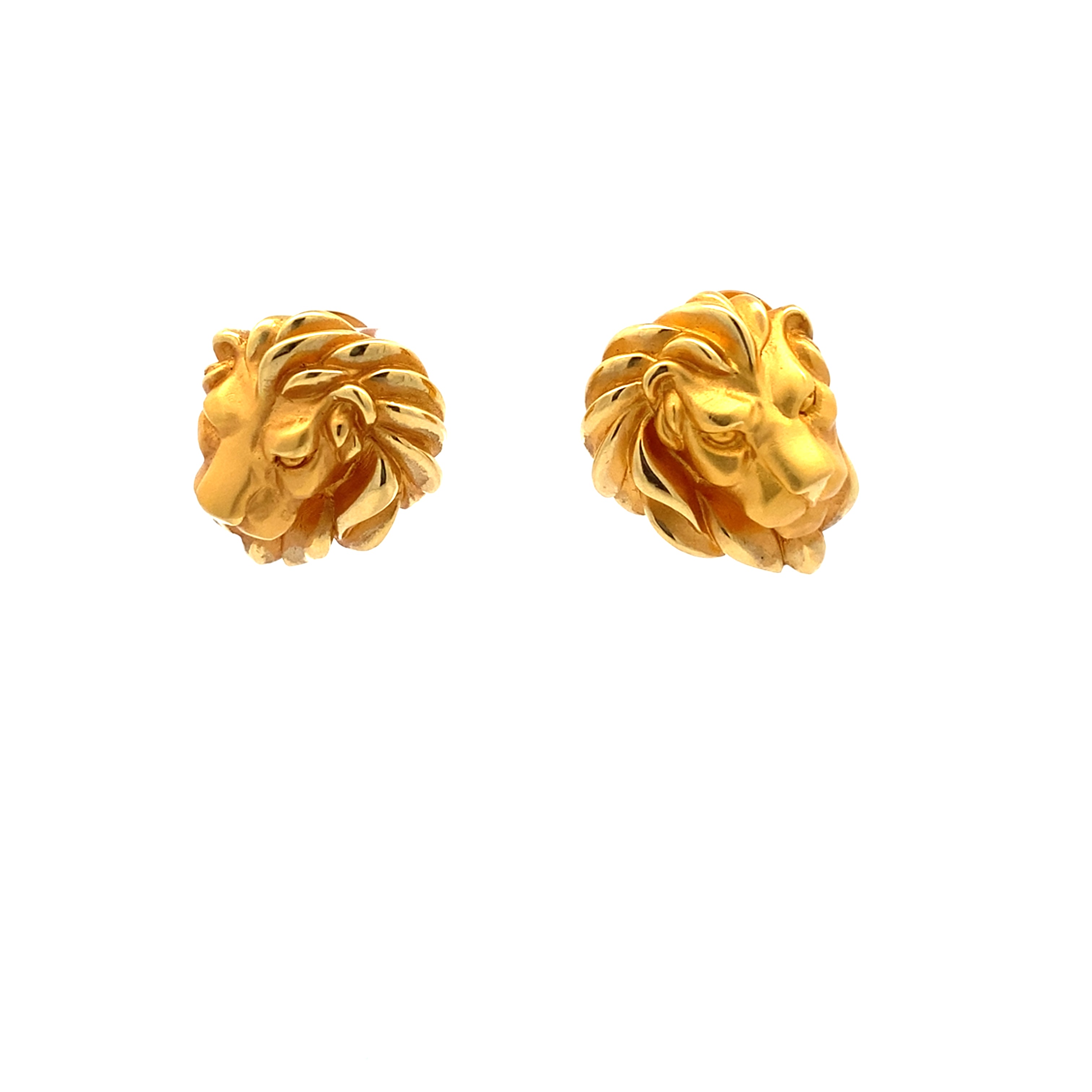 Vintage Lion Earrings