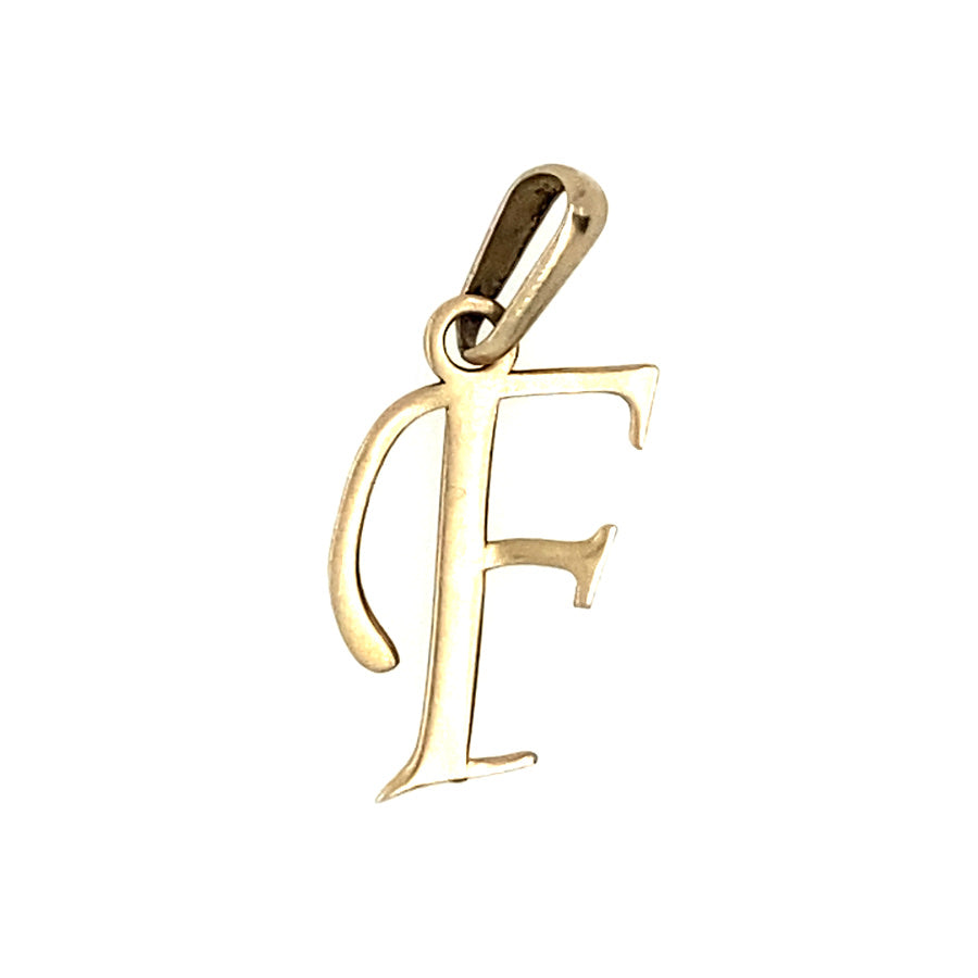 VINTAGE INITIAL CHARM - F