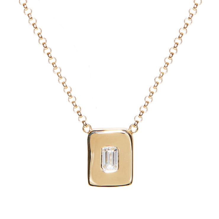 Diamond Nugget Necklace