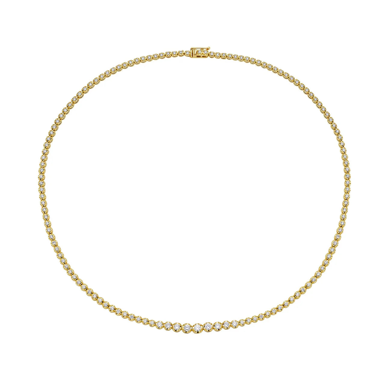 Ara Diamond Tennis Necklace