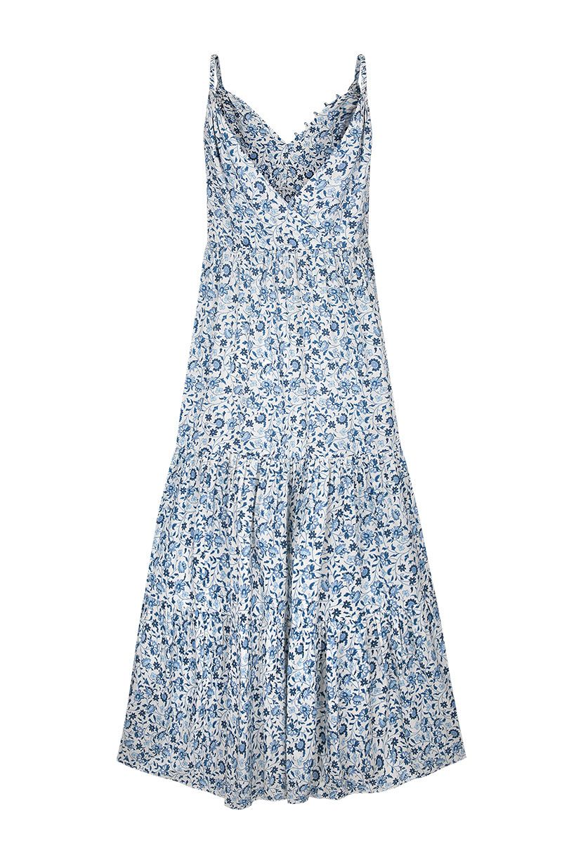 Sunshine Bandit Strappy Gown - Chambray