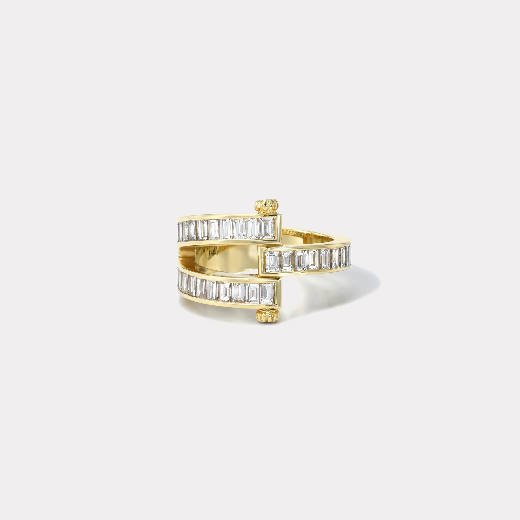 MAGNA RING - BAGUETTE DIAMONDS