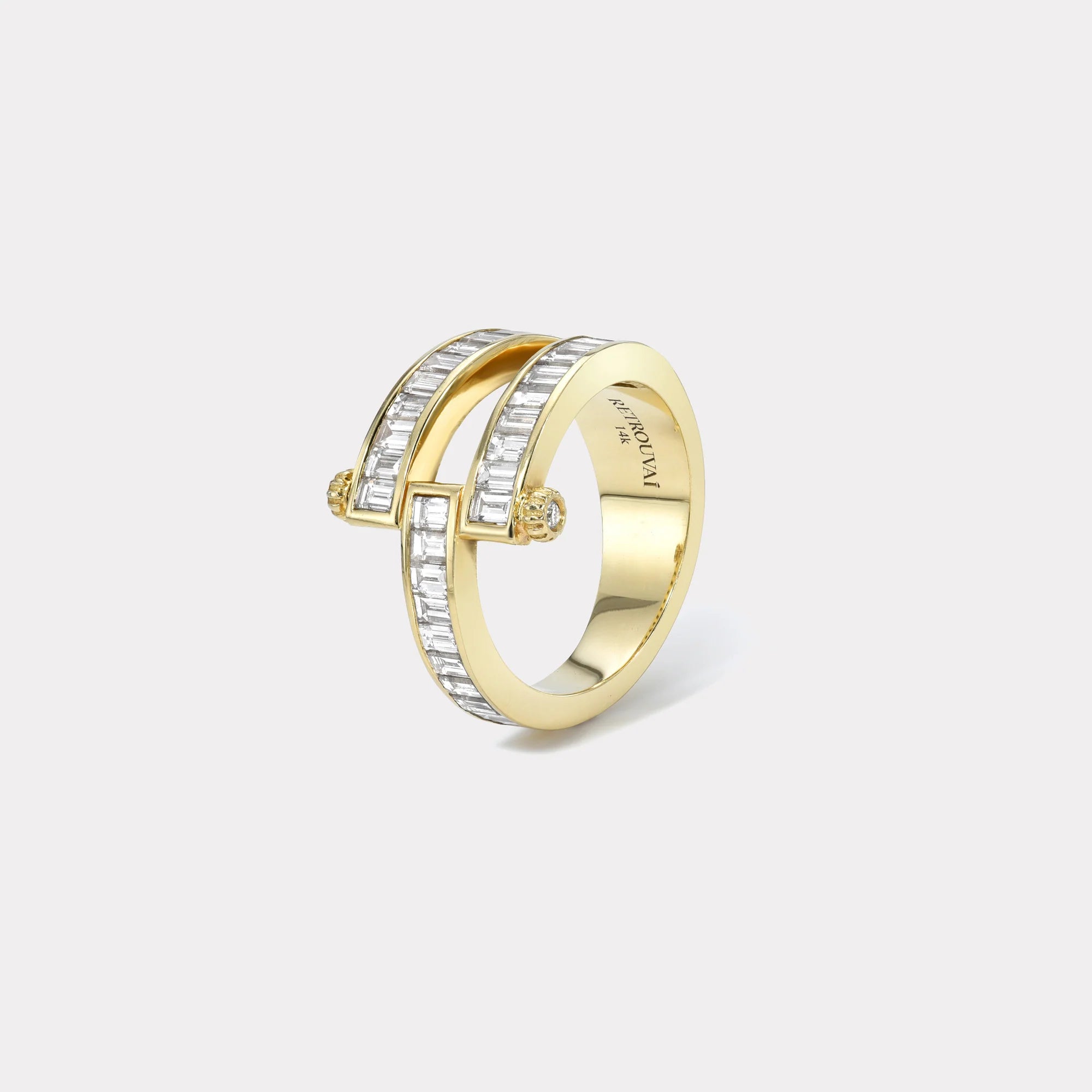 MAGNA RING - BAGUETTE DIAMONDS