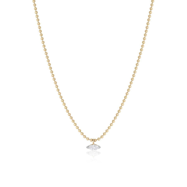 ESTELLE Marquise Diamond Necklace