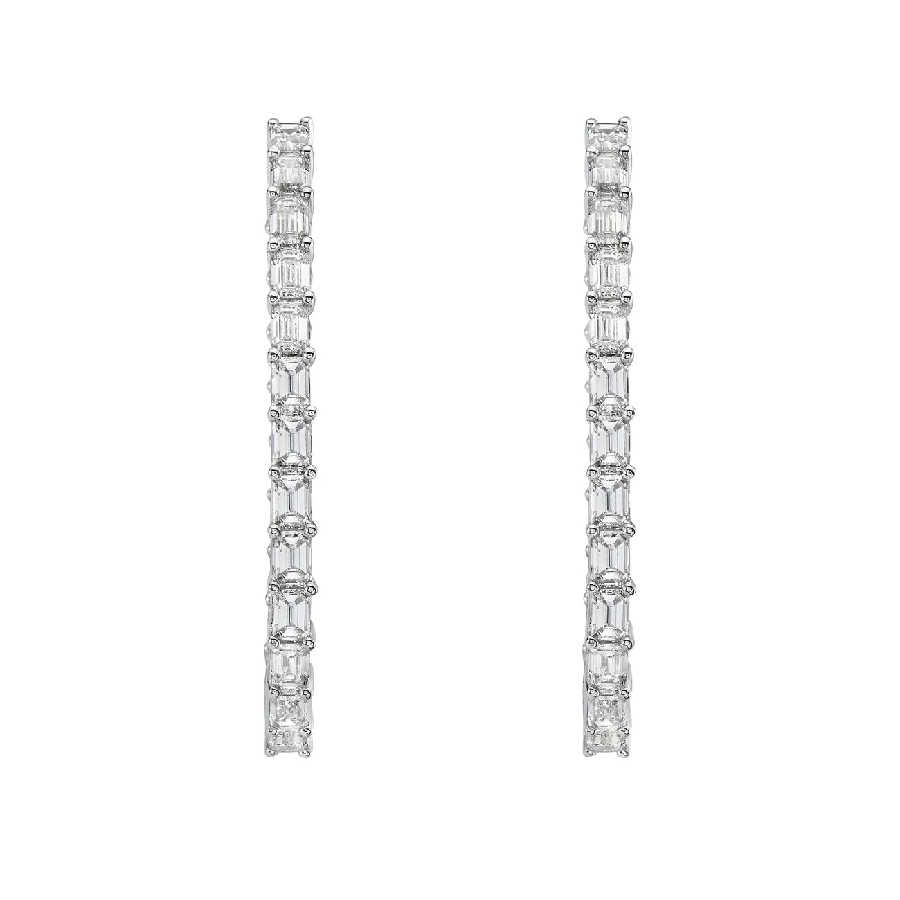 Dolce Diamond Hoop Earrings