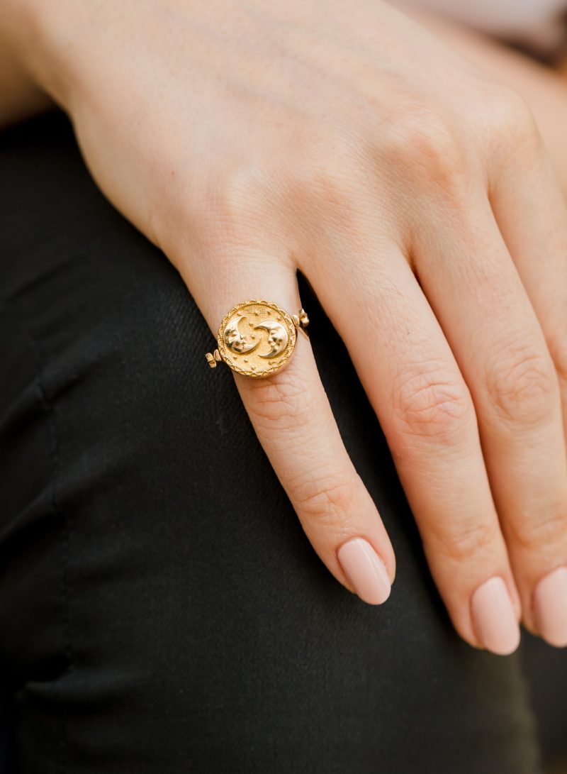3 in 1 Libra Zodiac Ring