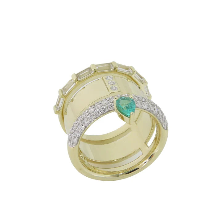 Mini Type Stack Pave Band