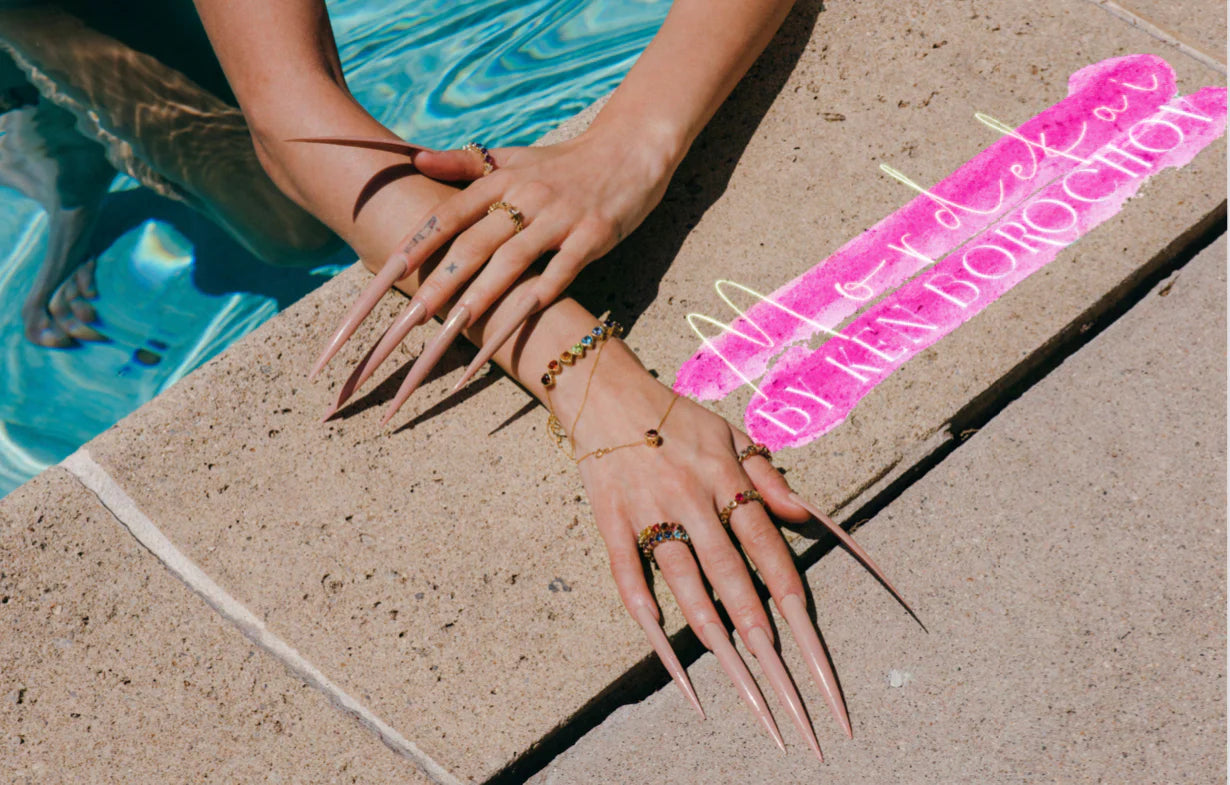 Rainbow Gem Diamond Eternity Ring