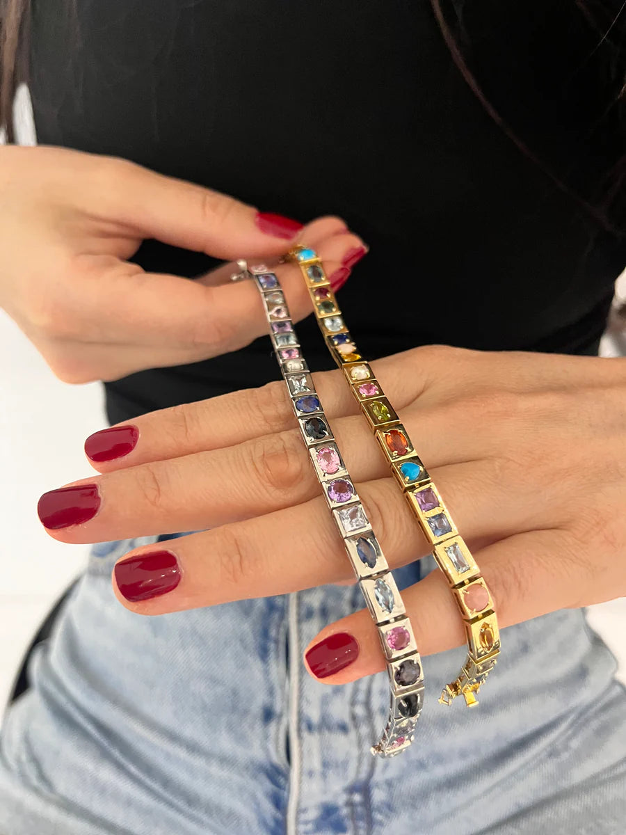 LEGGO Multi Stones Bracelet