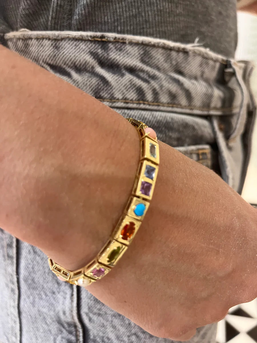 LEGGO Multi Stones Bracelet