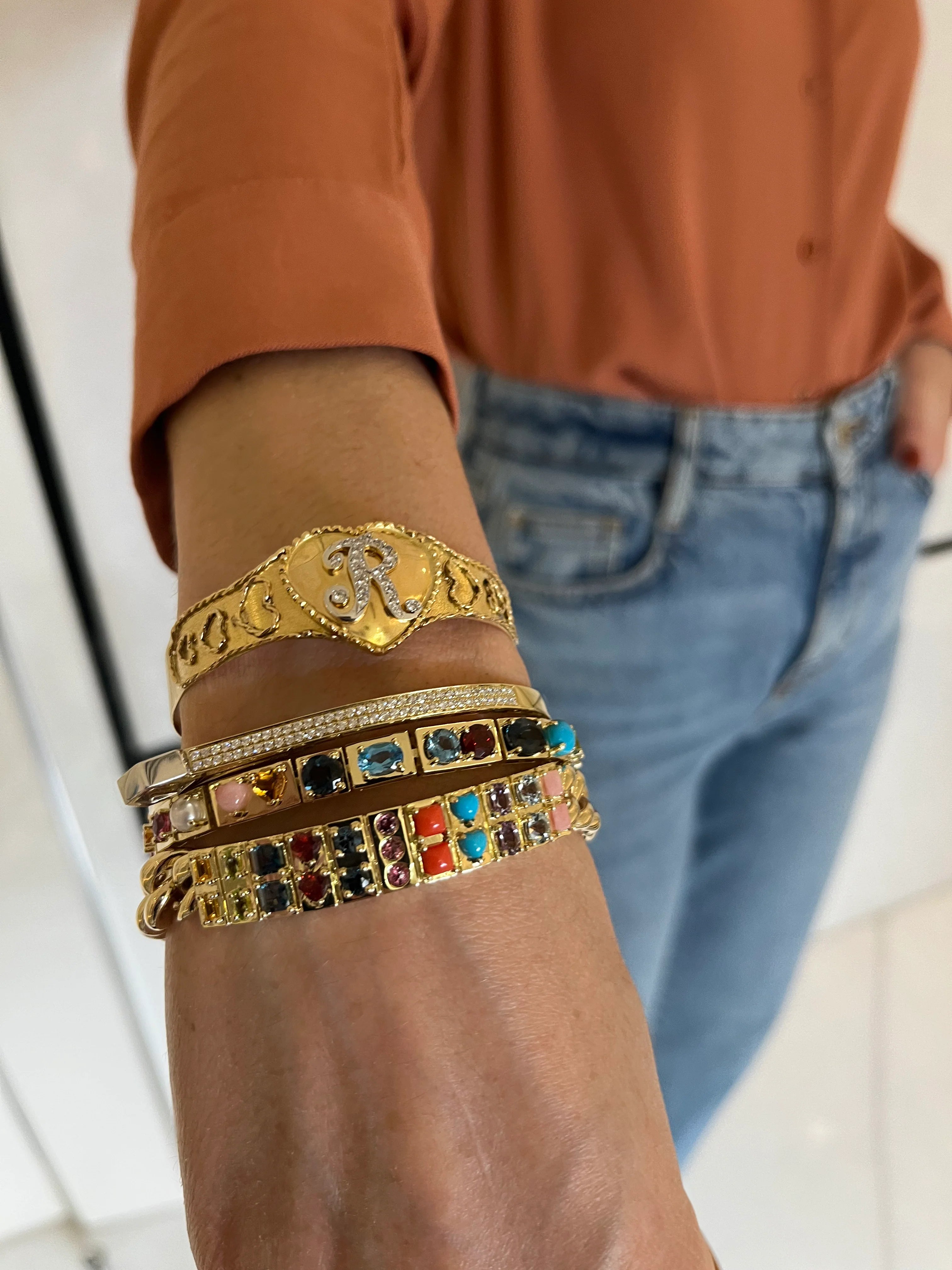 LEGGO Multi Stones Bracelet