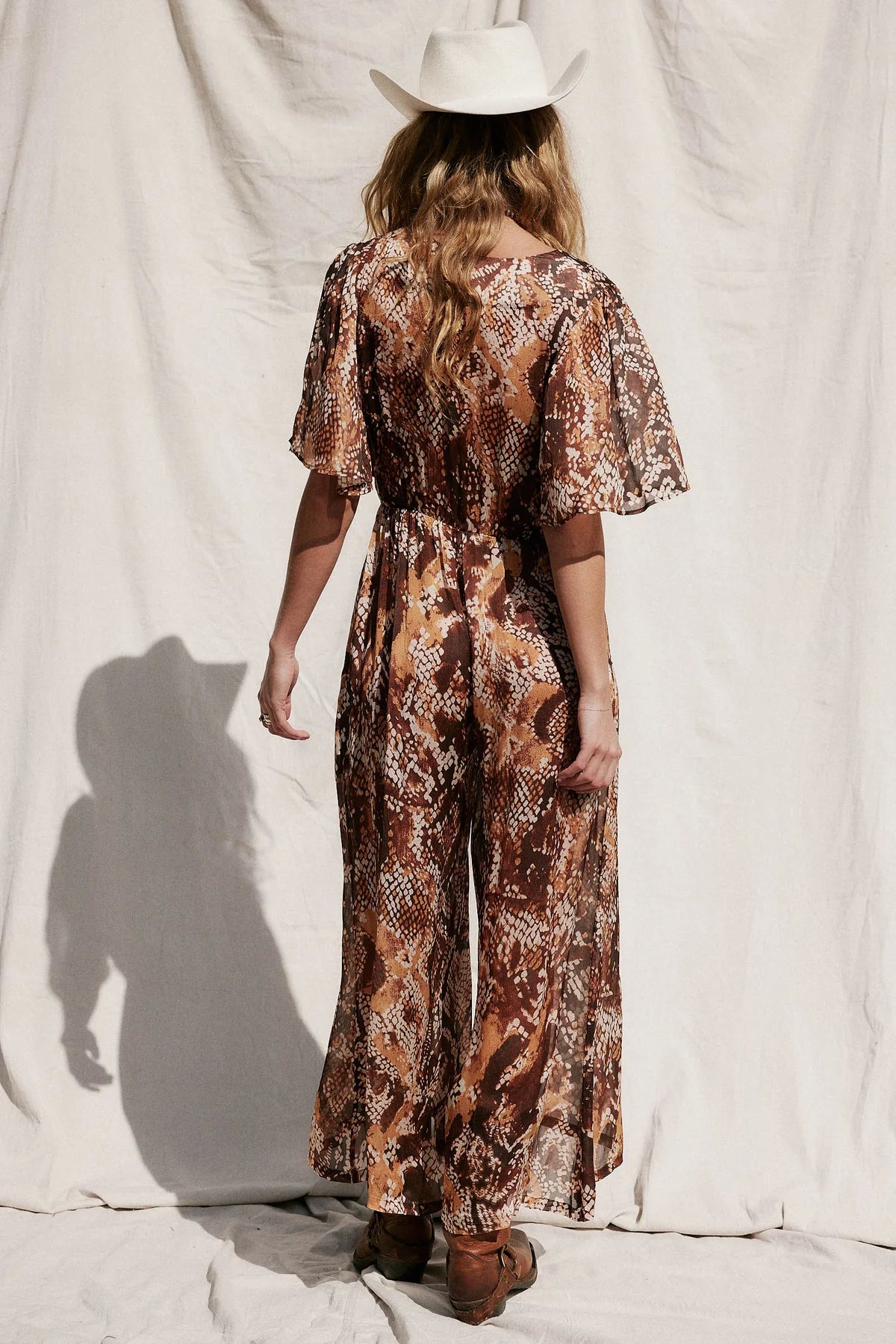 SEASIDE JUMPSUIT - CITRINE VIPER