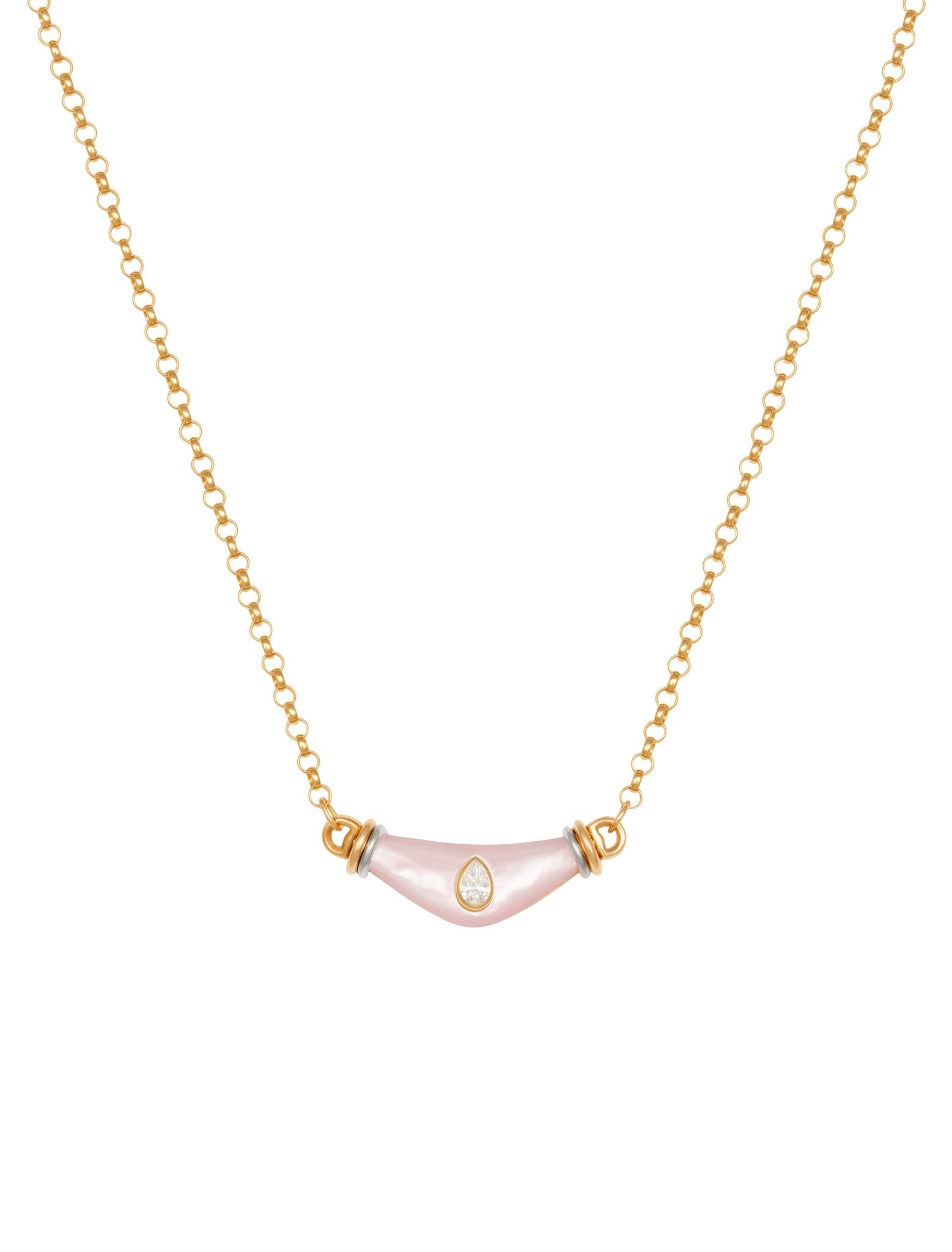 Diamond Drop Karma Necklace