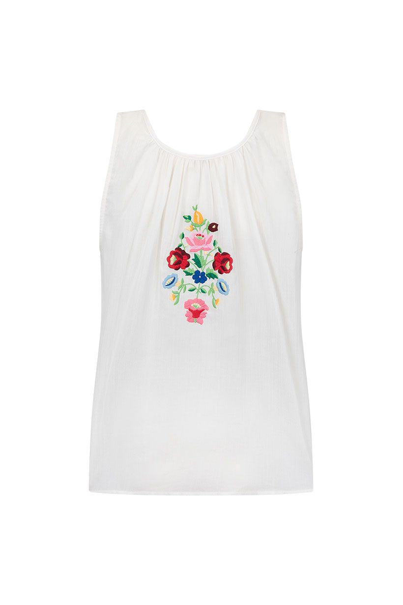 Florapaloosa Embroidered Cami