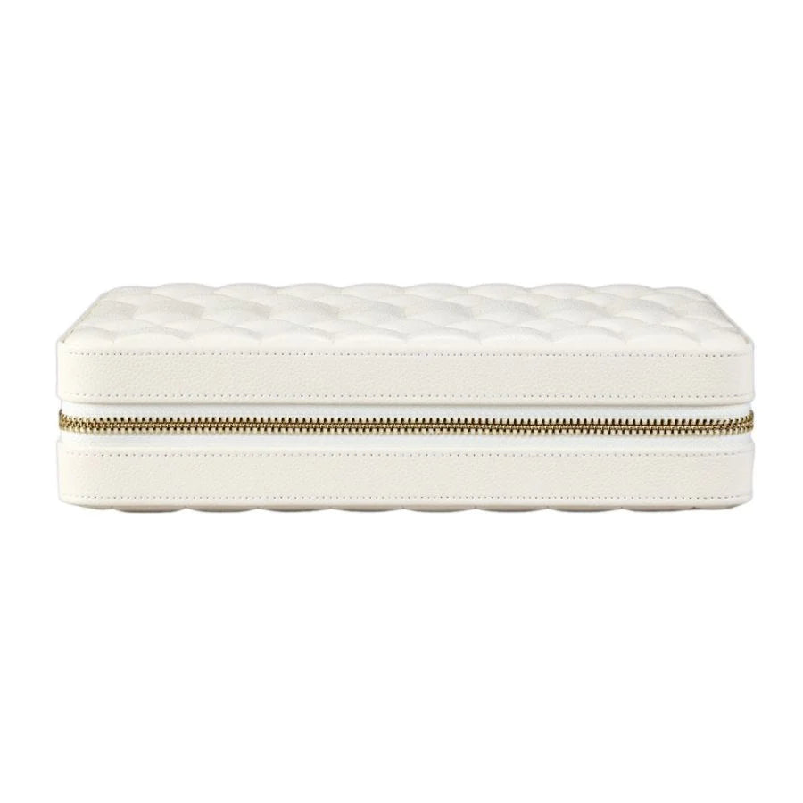Lauren Large Zip Case in Ivory