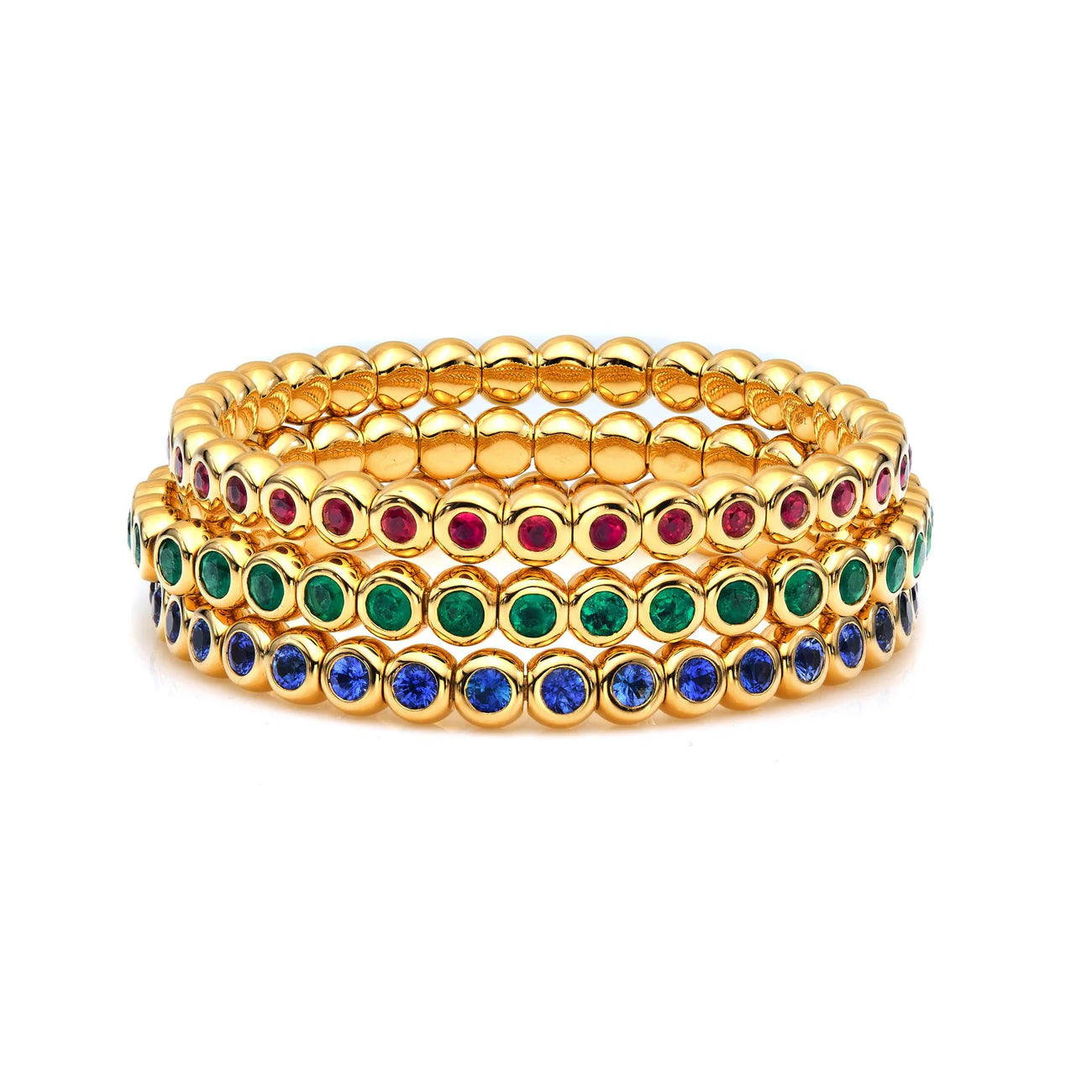 Marguerite Emerald Bracelet