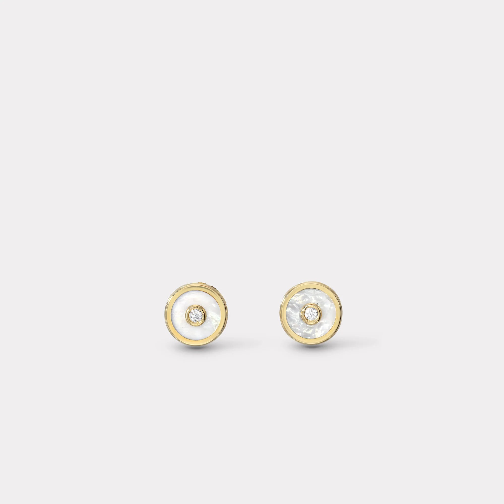 MINI COMPASS STUD EARRINGS