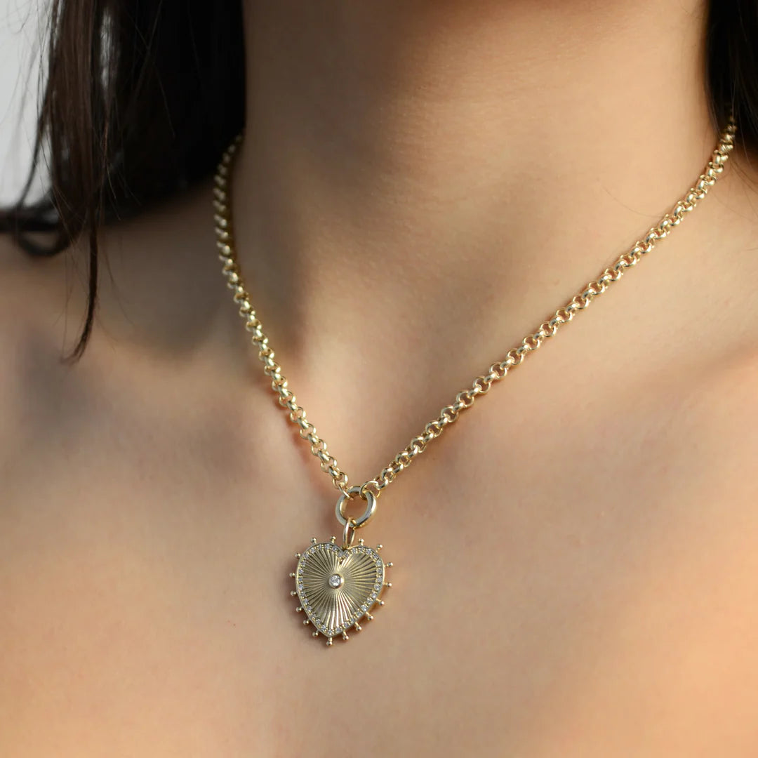 Rolo 4mm Link Chain with Jump Rings