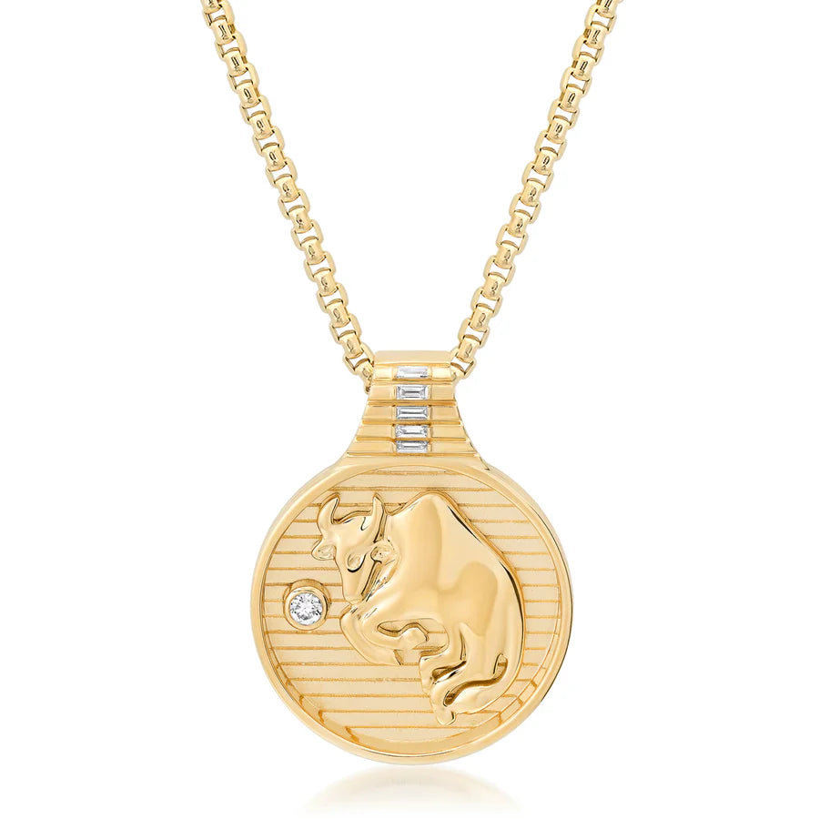 Zodiac Medallion - Taurus