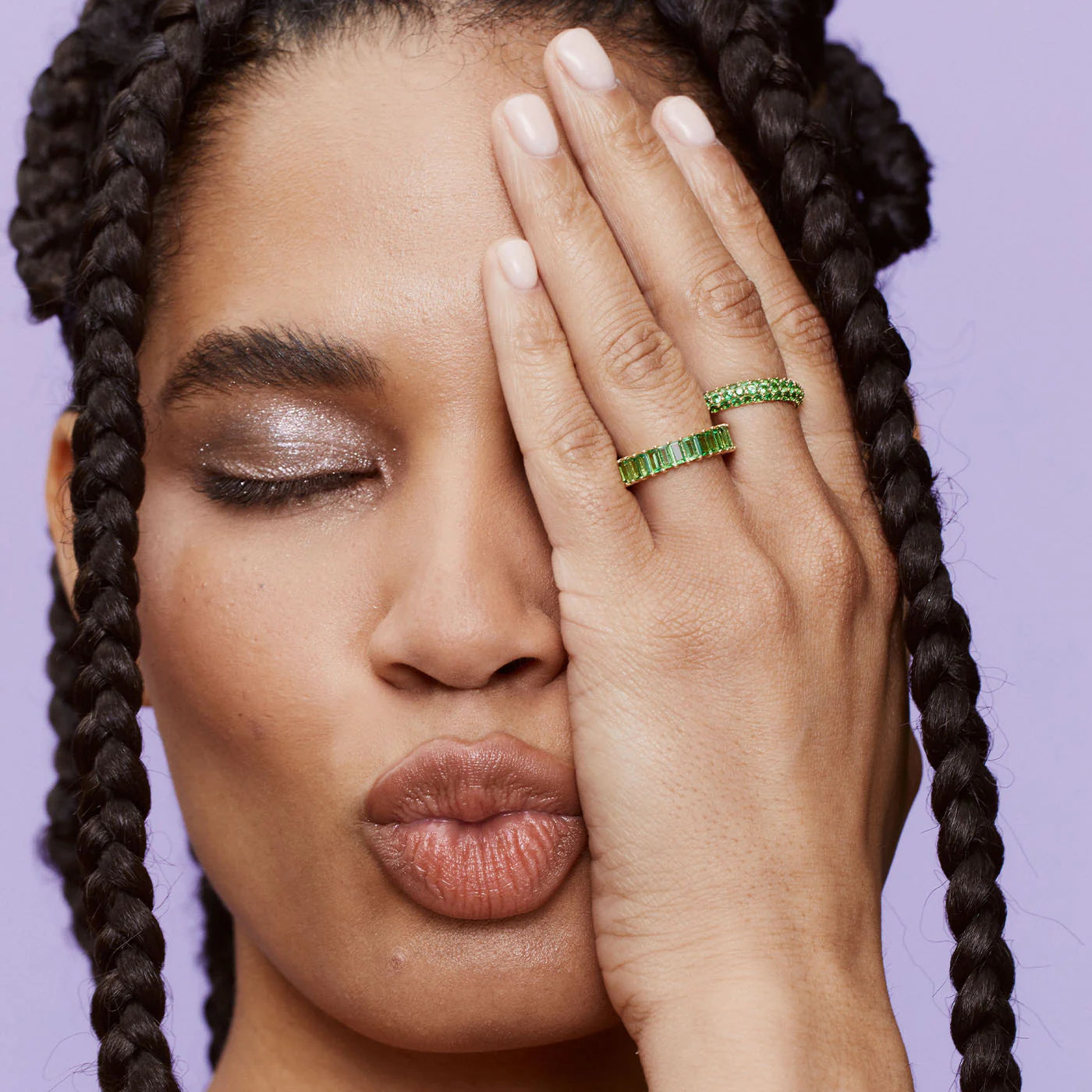 Vertical Baguette Ring