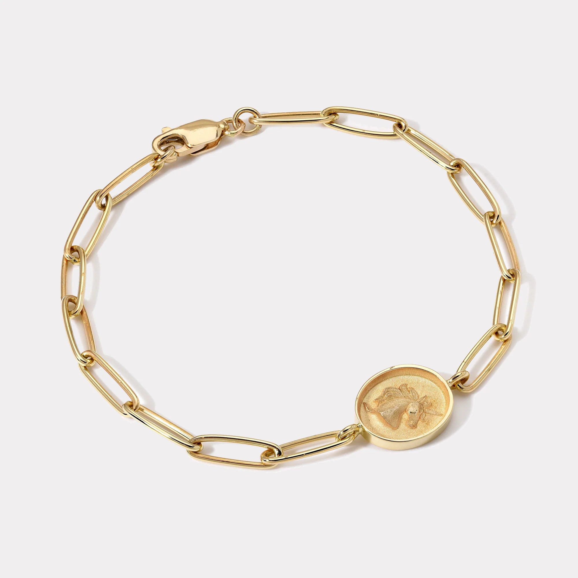 Fantasy Signet Link Bracelet