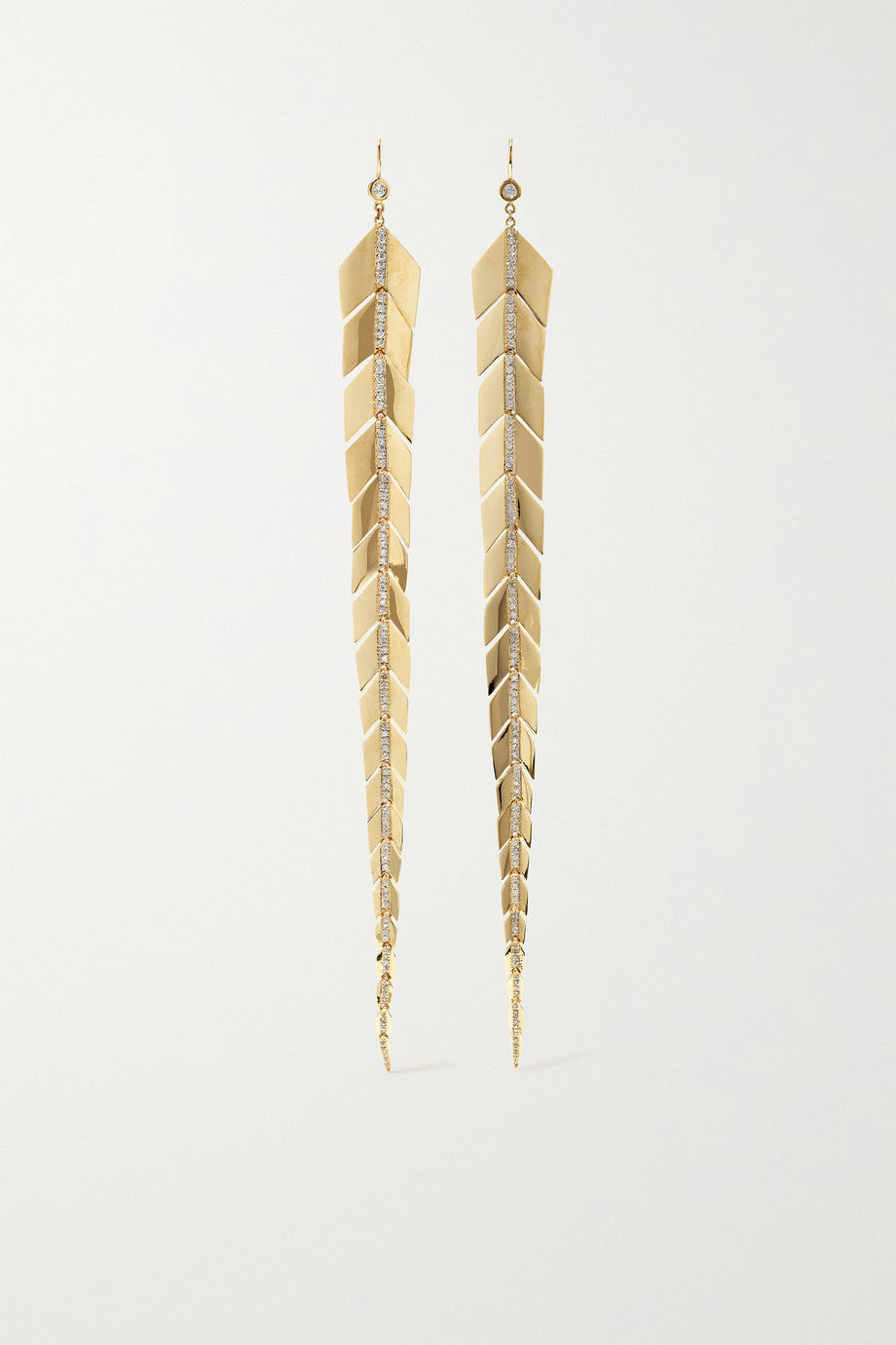 Long Fishtail Earrings