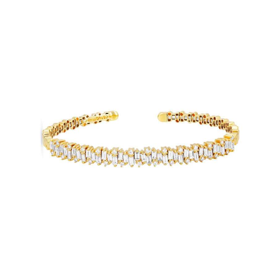 18K SHIMMER BANGLE