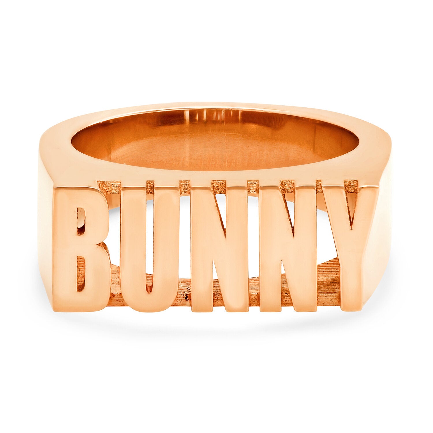 "BUNNY" WORD RING