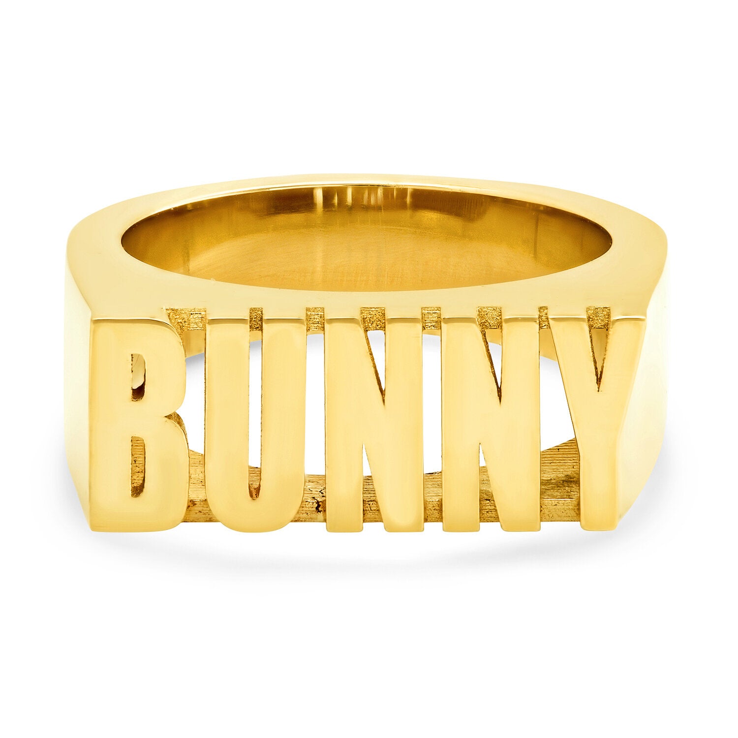 "BUNNY" WORD RING