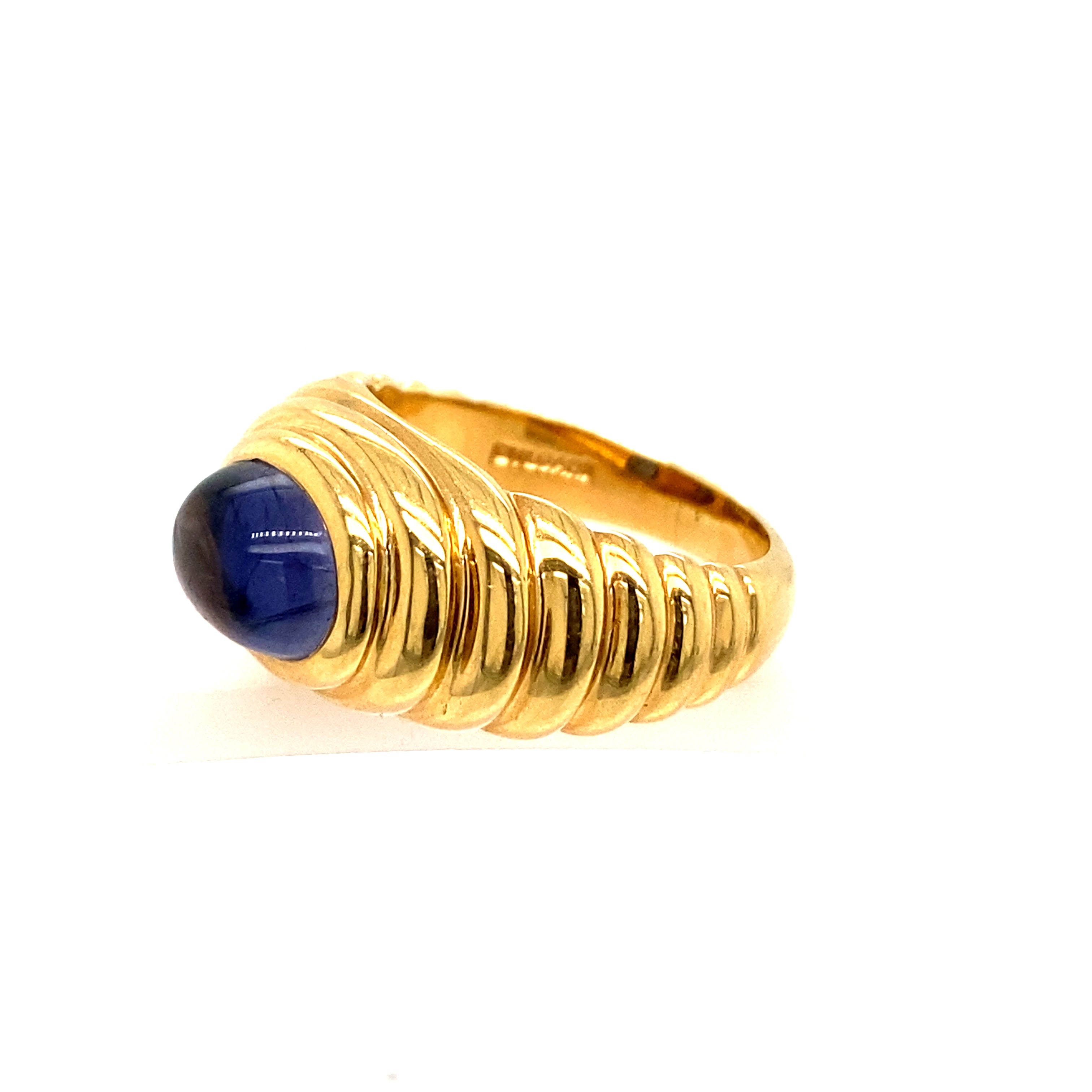 VINTAGE BULGARI TANZANITE RING