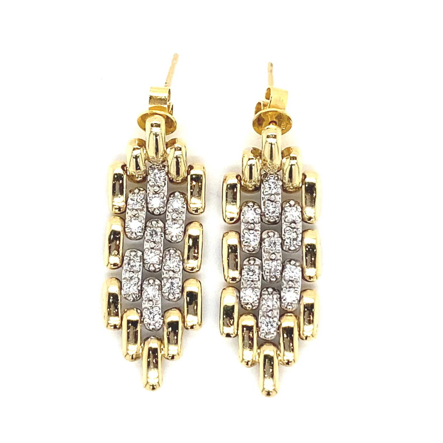 VINTAGE DANGLES WITH DIAMOND