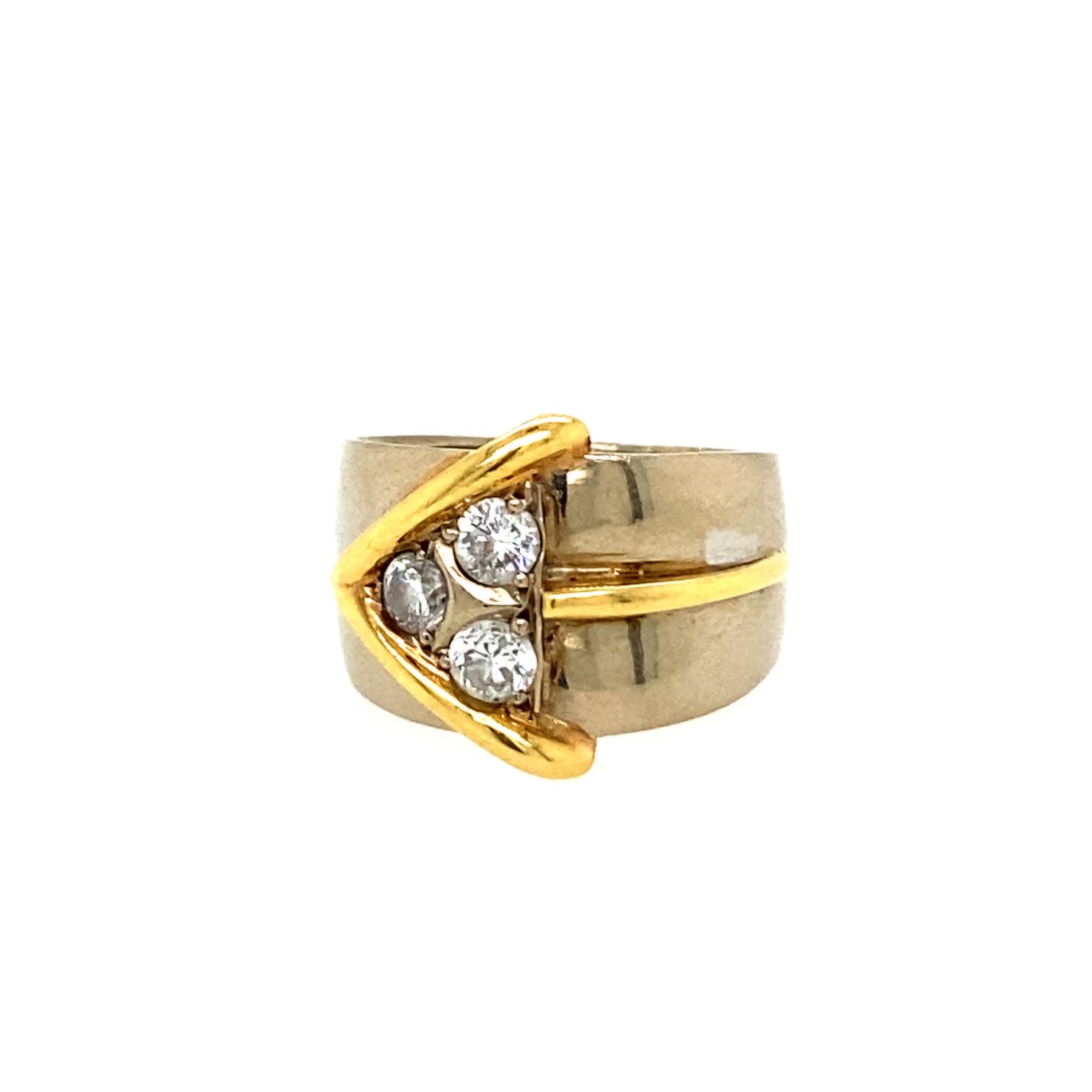 VINTAGE DIAMOND ARROW RING