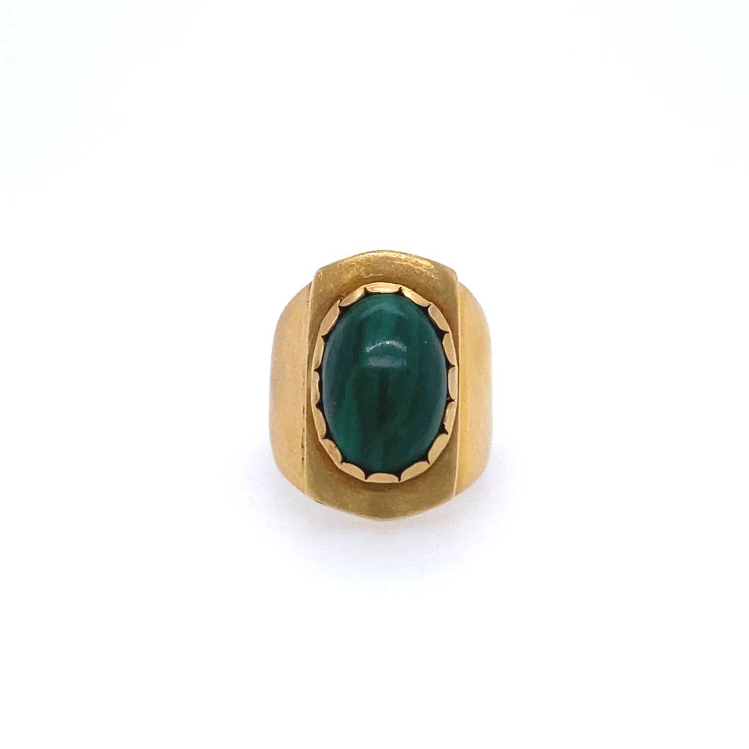 VINTAGE MALACHITE RING