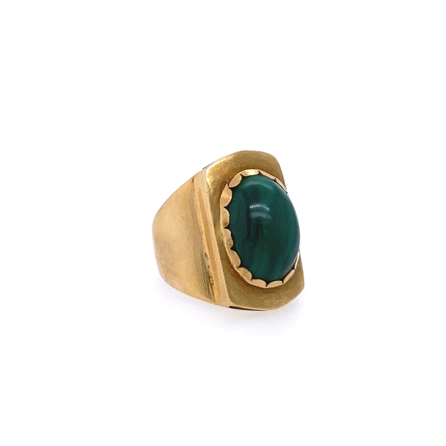 VINTAGE MALACHITE RING