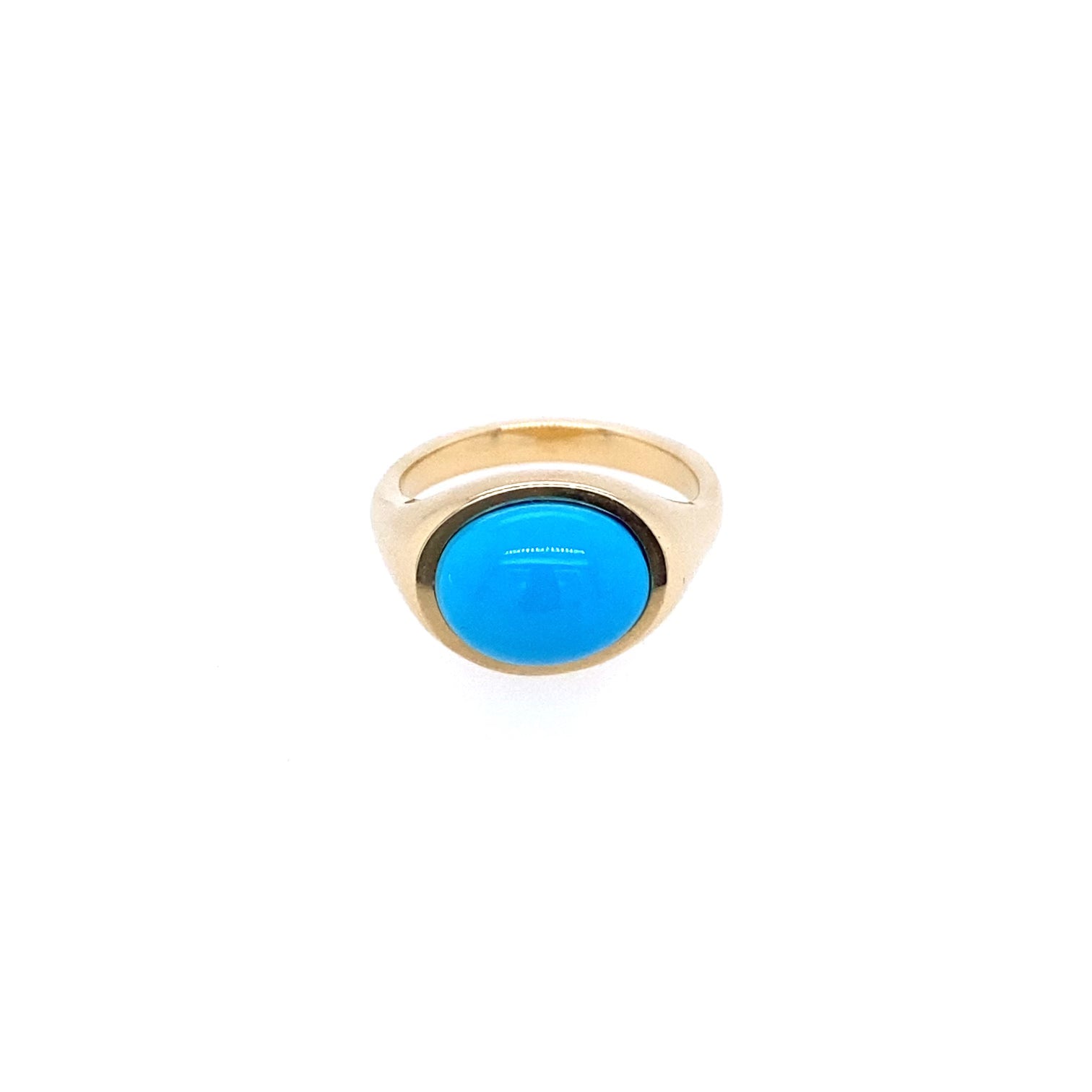 TURQUOISE SIGNET RING