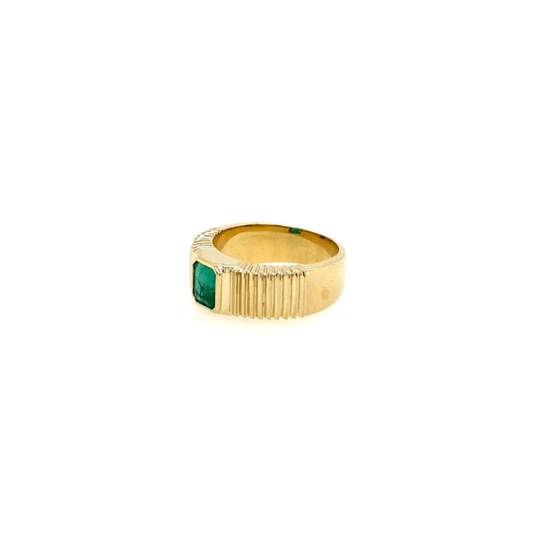 ONE OF A KIND PLEATED BAND - EMERALD