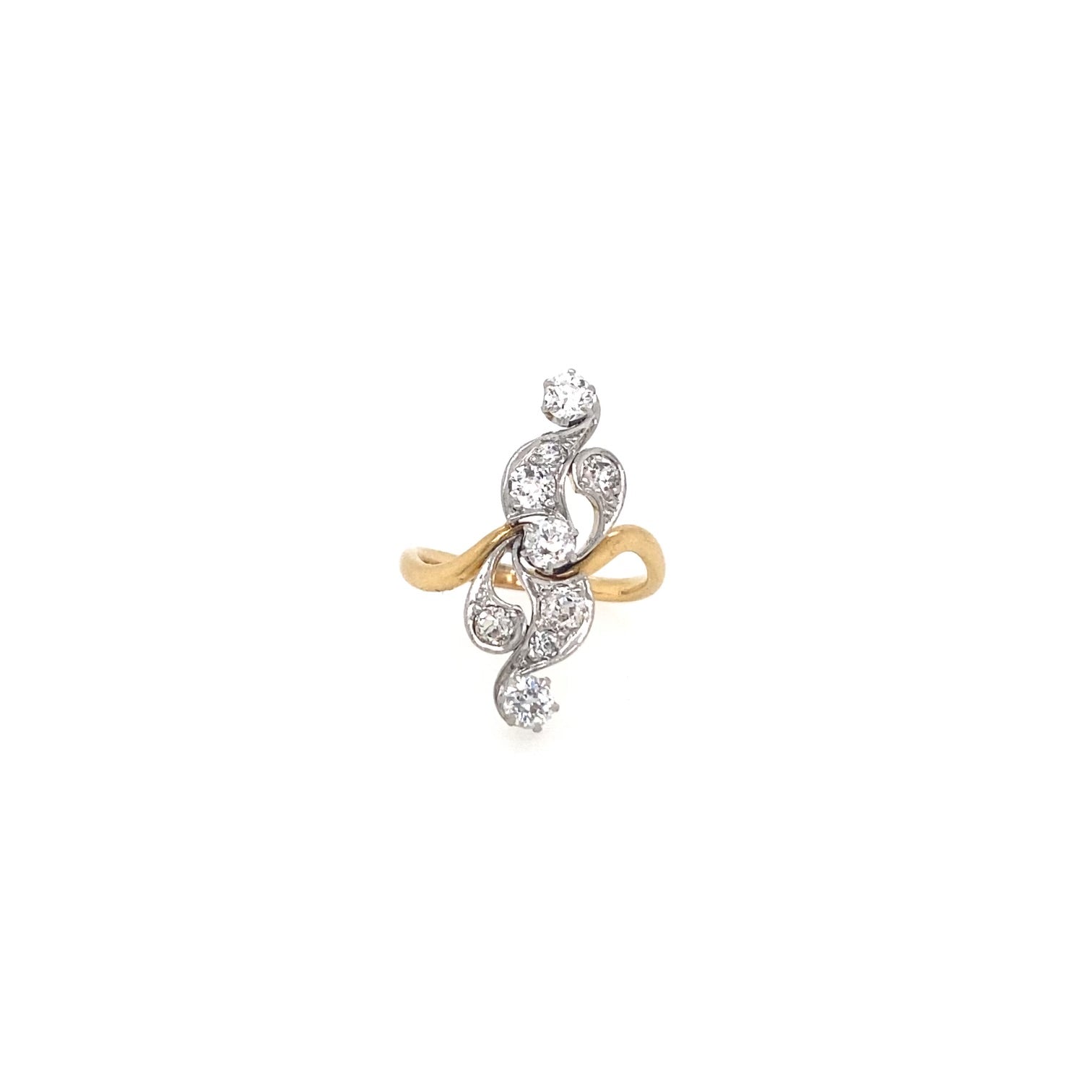 VINTAGE BELLE EPOQUE DIAMOND RING