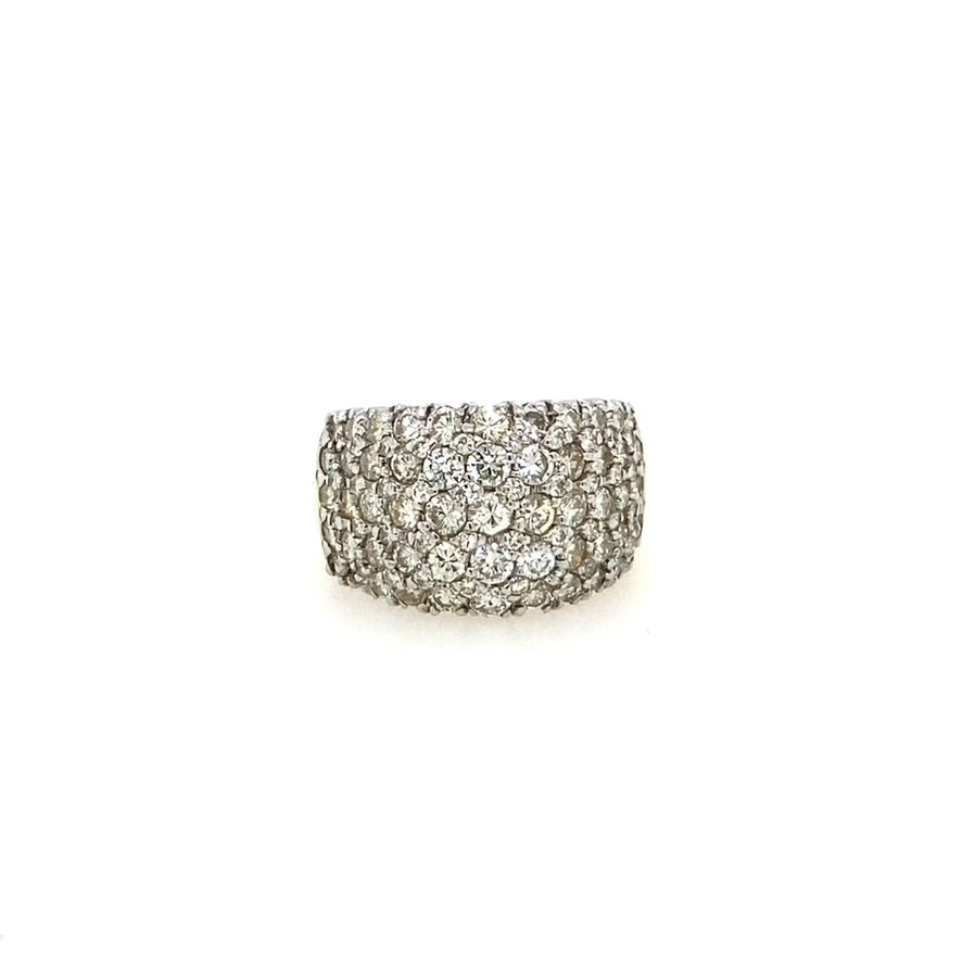 VINTAGE WIDE PAVE BAND