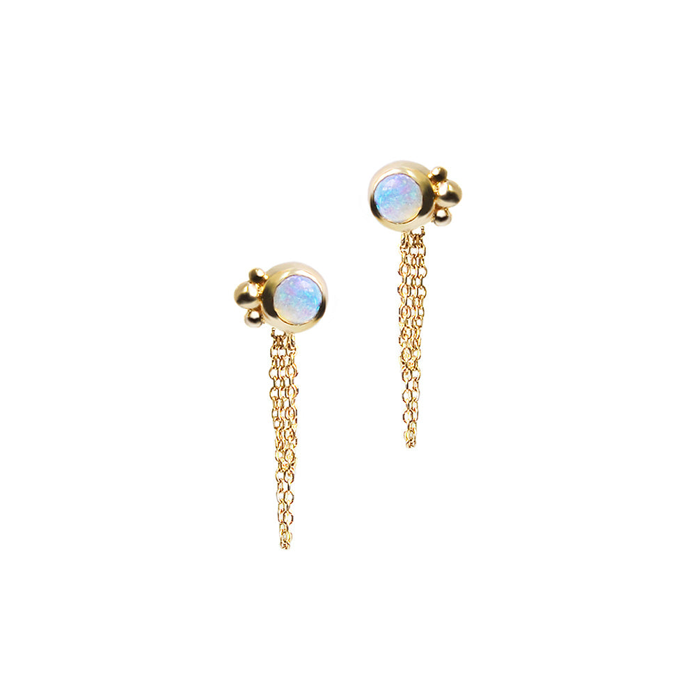 BONHEUR CHAIN EARRINGS