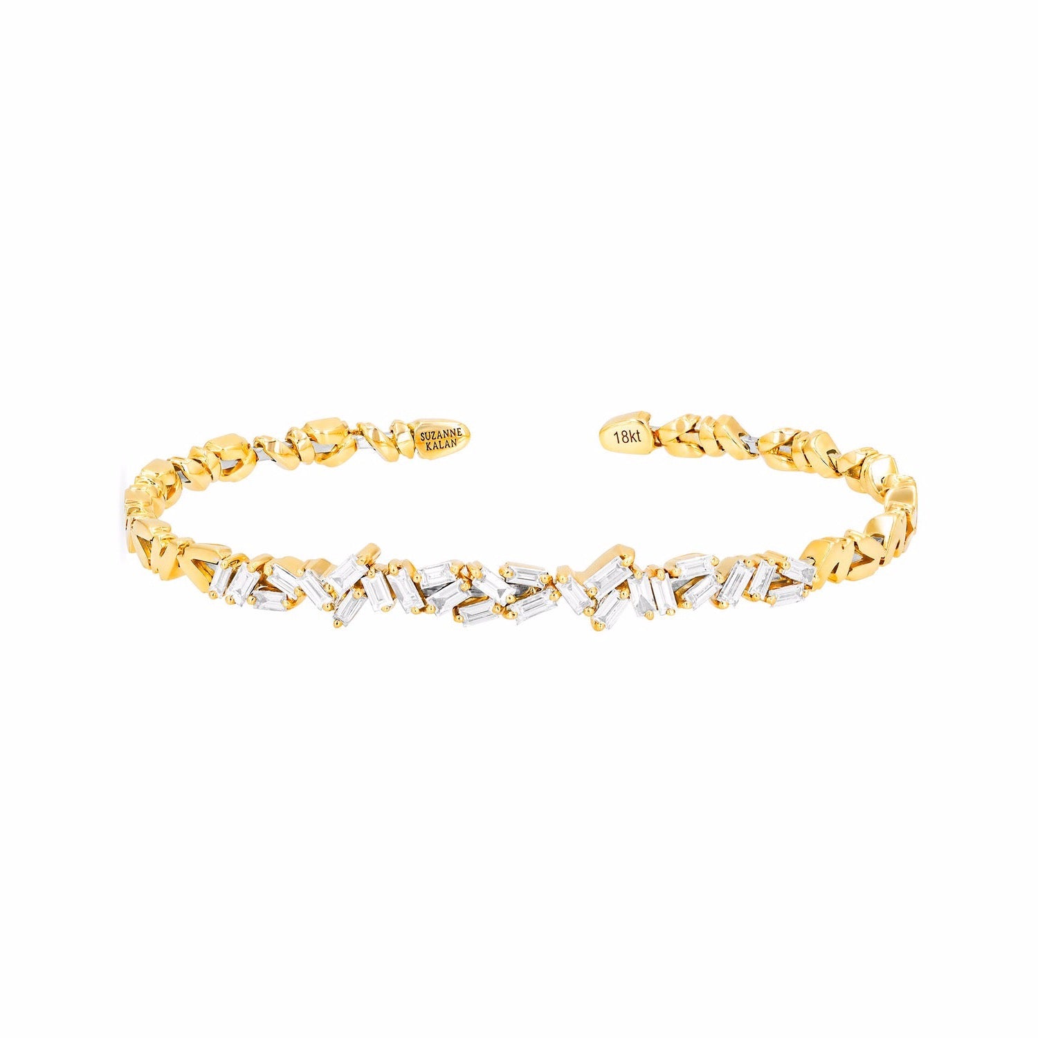 18K CLASSIC FIREWORKS ZIGZAG BANGLE