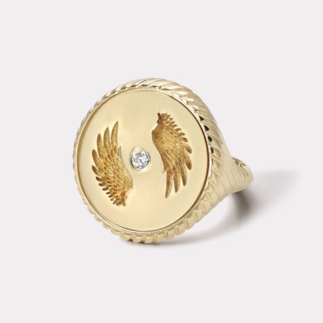 BRAVERY SIGNET RING