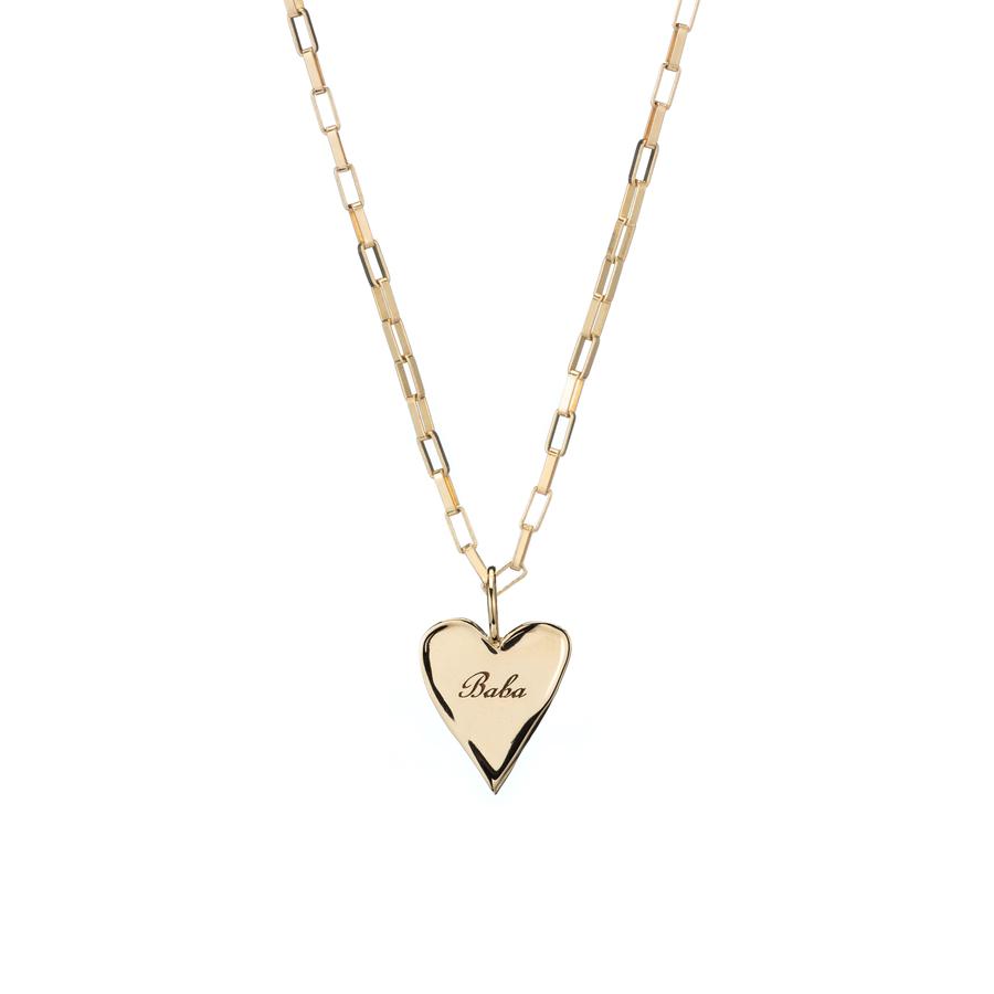 GOLD HEART CHARM