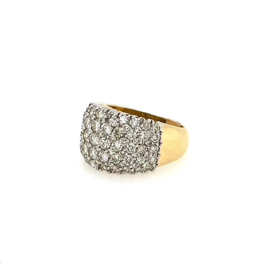 VINTAGE WIDE PAVE BAND