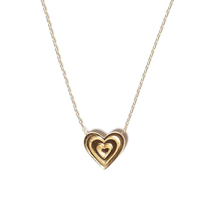 JUJU MINI HEART CHARM NECKLACE