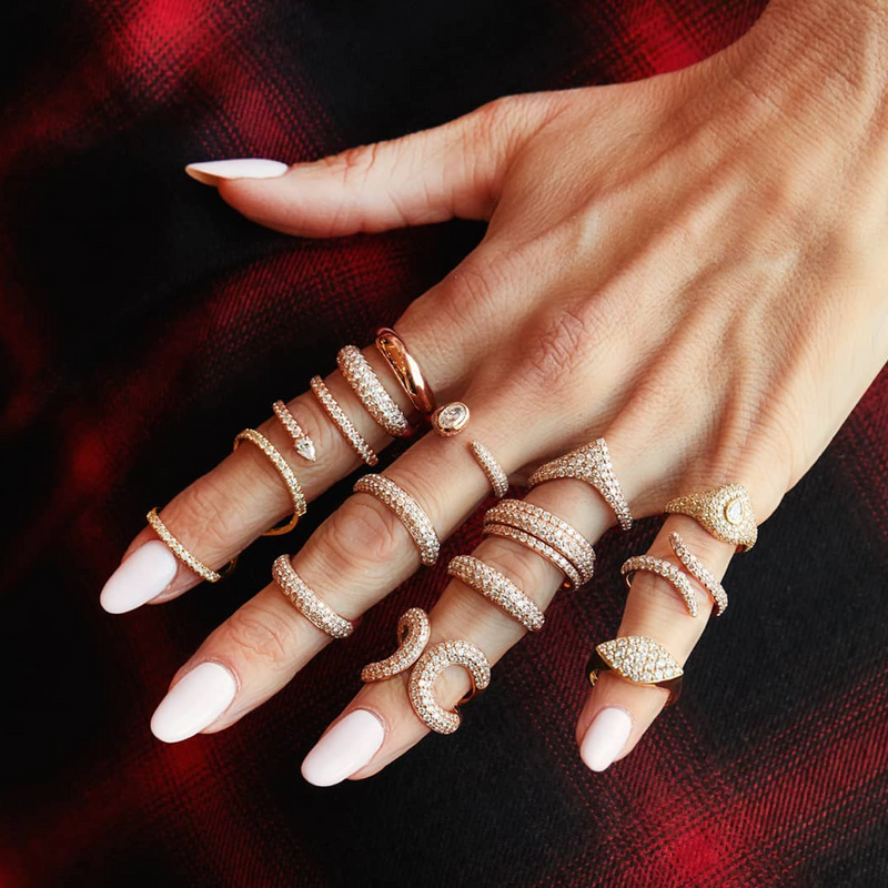 OLYMPIA MID FINGER RING